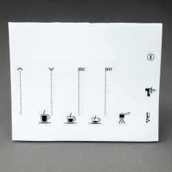 Наклейка панелі керування Royal Professional/Cappucchino