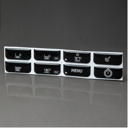 Шильди кнопок панелі управління Saeco Aulica Mid